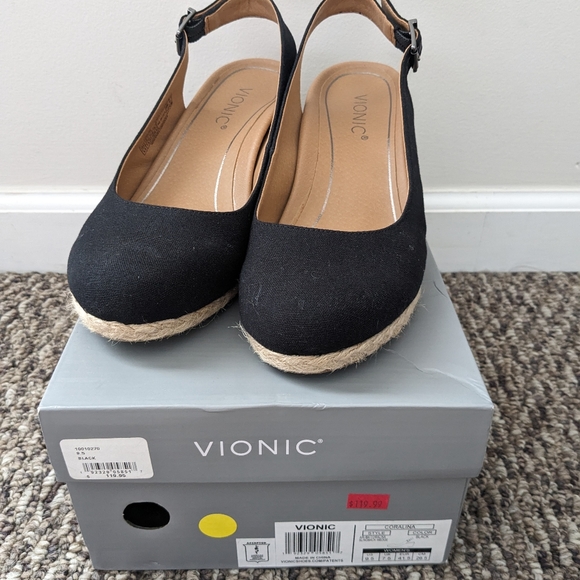 Vionic Coralina slingback wedge espadrille - Picture 2 of 5